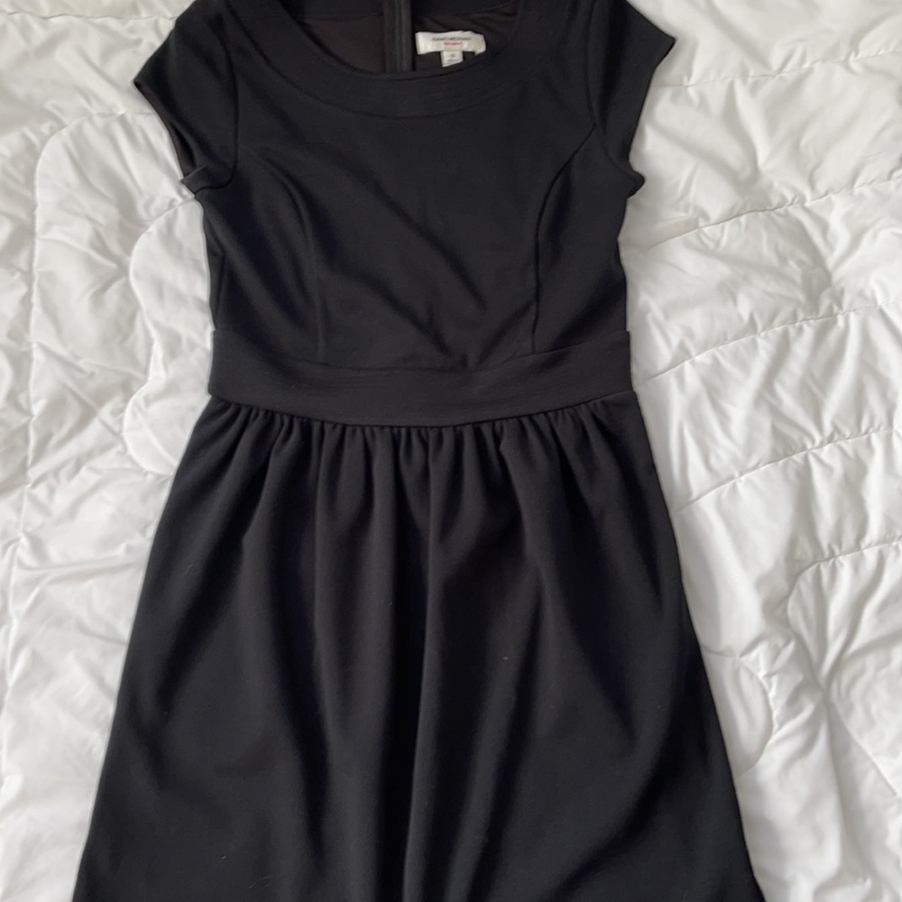 Isaac Mizrahi. Black dress.